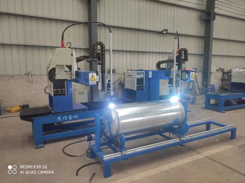 環(huán)縫雙槍自動(dòng)焊接機